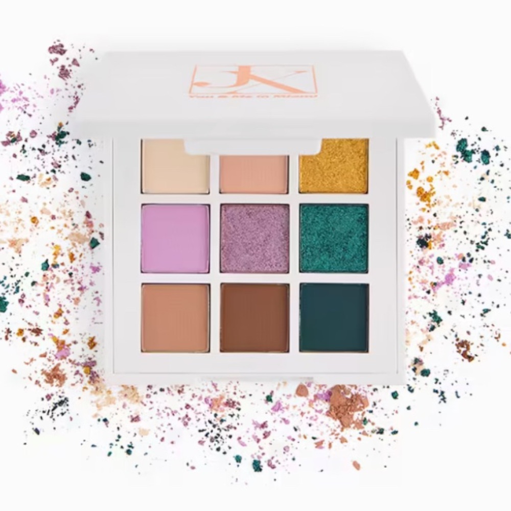 Just Ximena You & Me in Miami Eyeshadow Palette New Matte & Shimmer